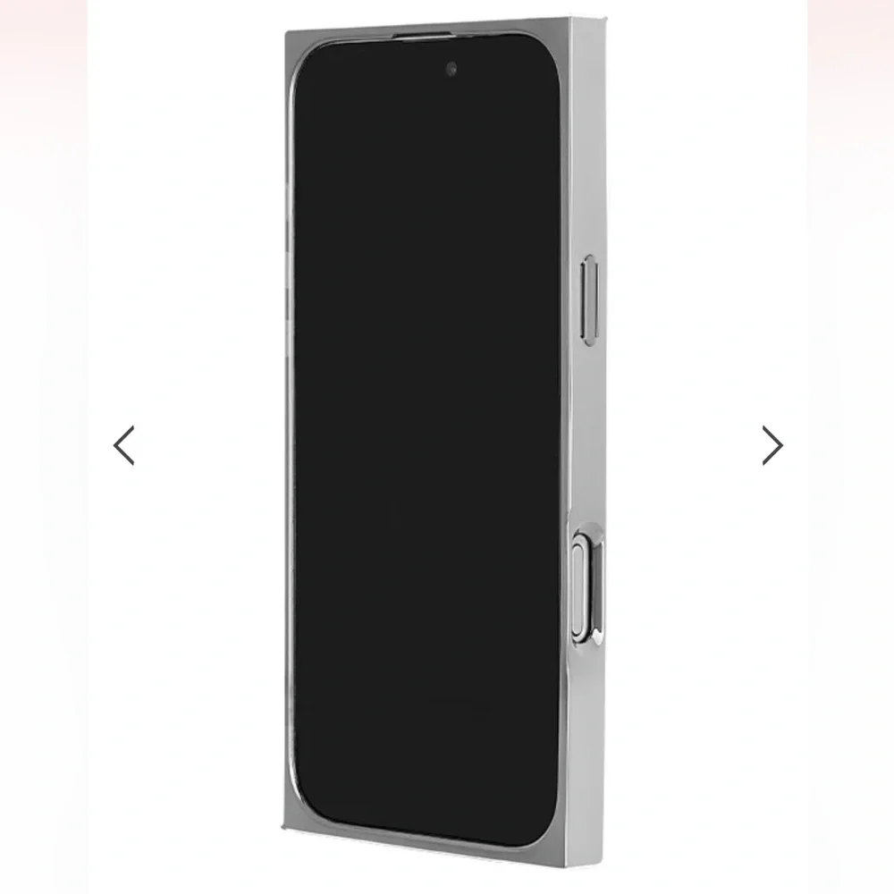 FLAUNT | ✨NEW✨ Elite Collection - SQUARE® Silver Crystal Elegance iPhone Case